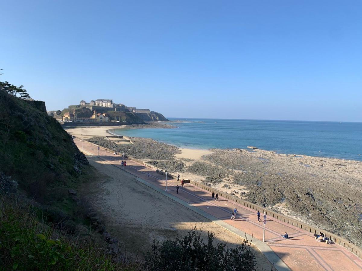 Appartement Villa Chausey, Vue Sur Le Port Granville Bagian luar foto