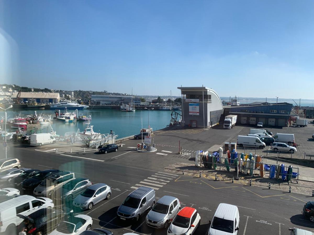 Appartement Villa Chausey, Vue Sur Le Port Granville Bagian luar foto